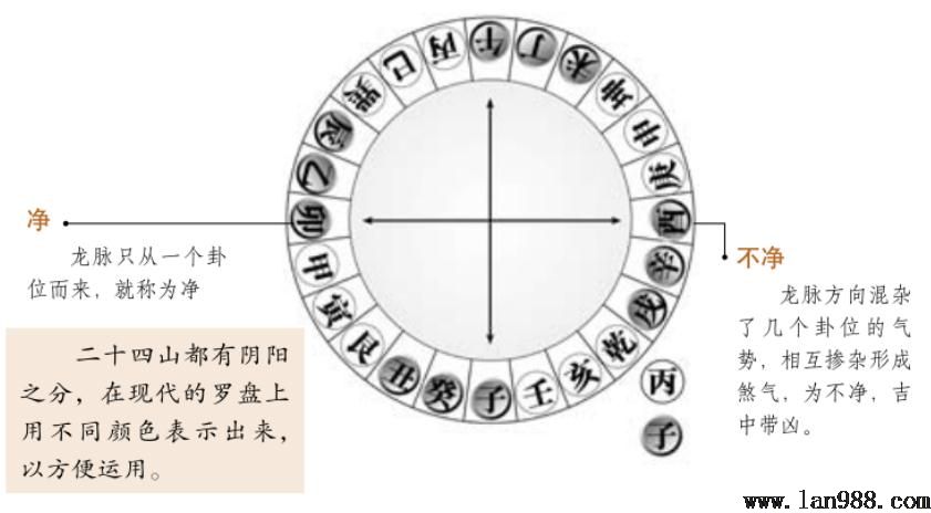 风水中的净阴净阳的含义