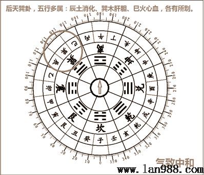 后天八卦的风水学隐秘巽卦篇